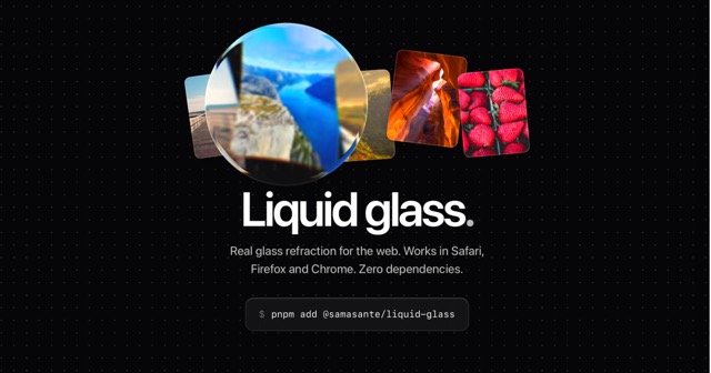 Liquid Glass 截图