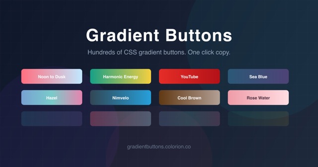 Gradient Buttons 截图